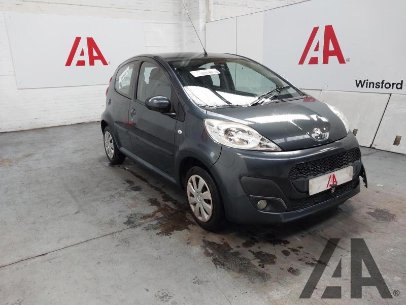 2012 PEUGEOT 107 ACTIVE 998cc PETROL MANUAL 5 Speed 5 DOOR HATCHBACK
