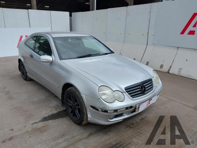 Image of 2003 MERCEDES C-CLASS C200 KOMPRESSOR SE 1796cc SUPER PETROL AUTOMATIC 3 DOOR COUPE