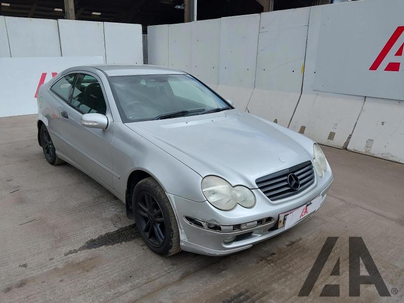 2003 MERCEDES C-CLASS C200 KOMPRESSOR SE 1796cc SUPER PETROL AUTOMATIC 3 DOOR COUPE
