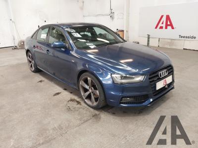 Image of 2014 AUDI A4 TDI QUATTRO S LINE BLACK EDITI 1968cc TURBO DIESEL SEMI AUTO 4 DOOR SALOON