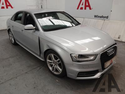 Image of 2015 AUDI A4 TDI S LINE NAV 1968cc TURBO DIESEL CVT 8 Speed 4 DOOR SALOON