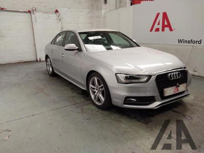 Image of 2015 AUDI A4 TDI S LINE NAV 1968cc TURBO DIESEL CVT 8 Speed 4 DOOR SALOON