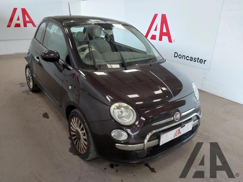 2012 FIAT 500 LOUNGE 875cc TURBO PETROL MANUAL 3 DOOR HATCHBACK