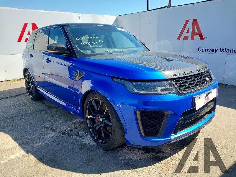 2018 LAND ROVER RANGE ROVER SPORT SVR 4999cc SUPER PETROL AUTOMATIC 8 Speed 5 DOOR ESTATE