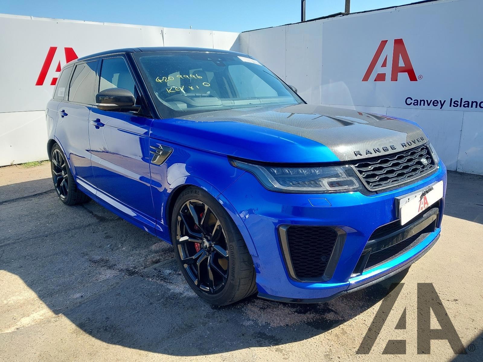 2018 LAND ROVER RANGE ROVER SPORT SVR 4999cc SUPER PETROL AUTOMATIC 8 Speed 5 DOOR ESTATE