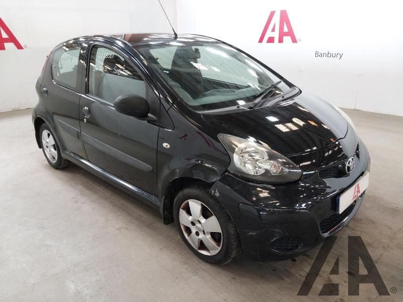 2010 TOYOTA AYGO BLACK VVT-I 998cc PETROL MANUAL 5 DOOR HATCHBACK
