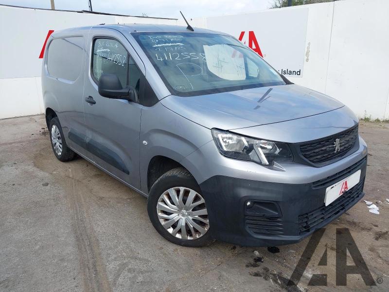 2021 PEUGEOT PARTNER BLUEHDI PROFESSIONAL PREMIUM L 1499cc TURBO DIESEL MANUAL 4 DOOR PANEL VAN