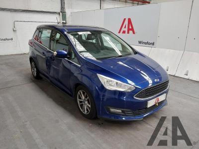 2017 FORD C-MAX GRAND ZETEC TDCI 1499cc TURBO DIESEL SEMI AUTO 5 DOOR MPV
