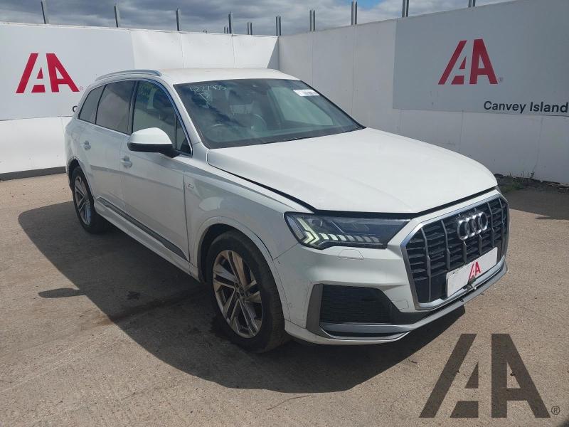 2021 AUDI Q7 TDI QUATTRO S LINE 45 MHEV 2967cc TURBO DIESEL AUTOMATIC 5 DOOR ESTATE