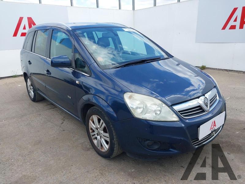 2011 VAUXHALL ZAFIRA DESIGN 1598cc PETROL MANUAL 5 DOOR MPV