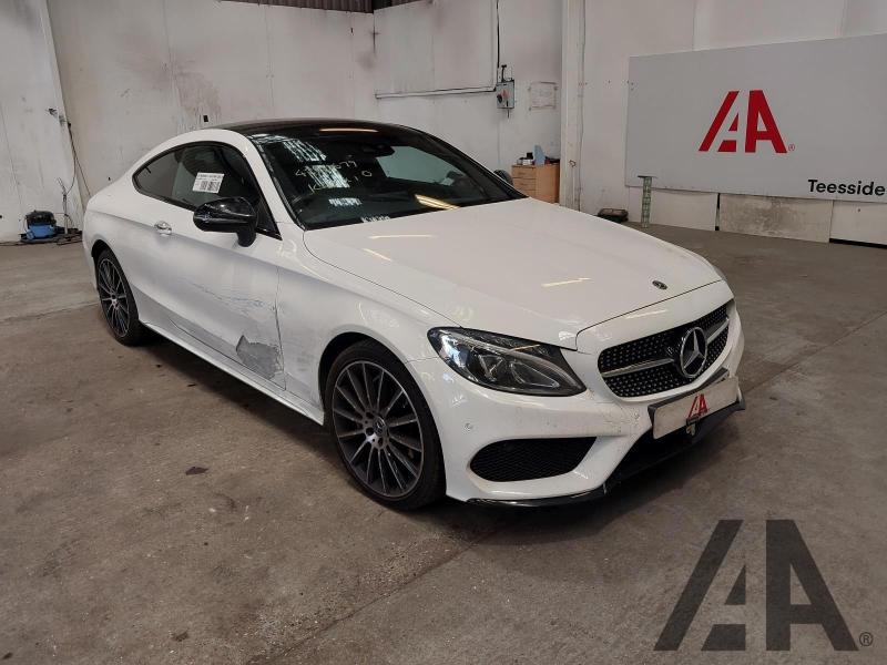 2017 MERCEDES C-CLASS C 200 AMG LINE PREMIUM PLUS 1991cc TURBO PETROL AUTOMATIC 2 DOOR COUPE