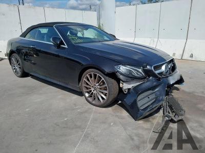 Image of 2018 MERCEDES E-CLASS E 220 D AMG LINE PREMIUM 1950cc TURBO DIESEL AUTOMATIC 2 DOOR CONVERTIBLE