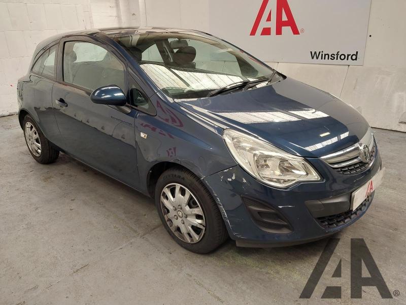 2012 VAUXHALL CORSA EXCLUSIV AC 1398cc PETROL AUTOMATIC 3 DOOR HATCHBACK