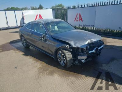 Image of 2017 MERCEDES C-CLASS C 200 SPORT PREMIUM 1991cc TURBO PETROL AUTOMATIC 2 DOOR COUPE