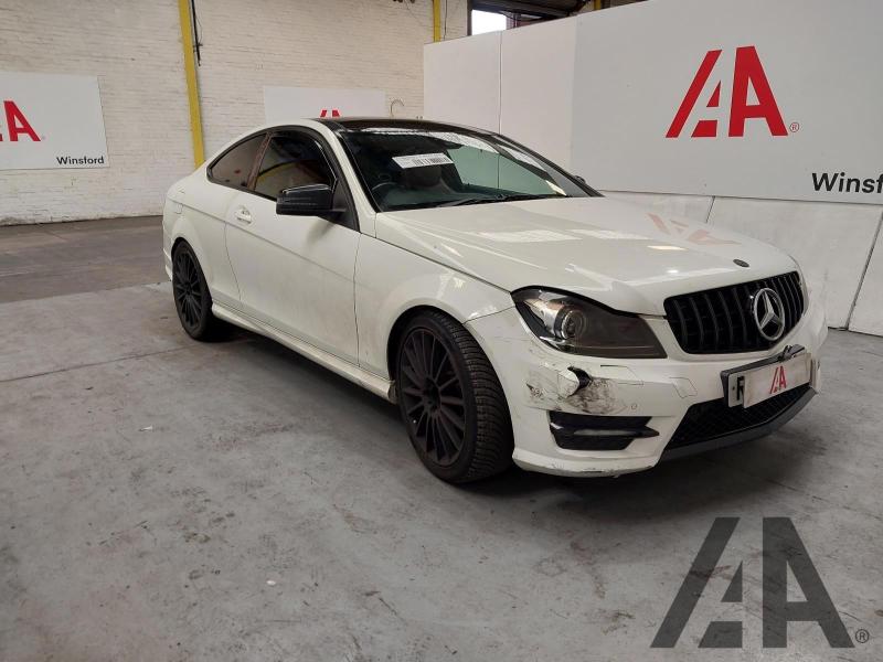 2012 MERCEDES C-CLASS C220 CDI BLUEEFFICIENCY AMG SP 2143cc TURBO DIESEL AUTOMATIC 2 DOOR COUPE