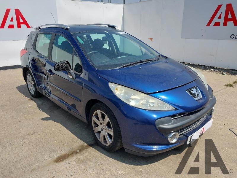 2008 PEUGEOT 207 SW SPORT HDI 1560cc TURBO DIESEL MANUAL 5 Speed 5 DOOR ESTATE
