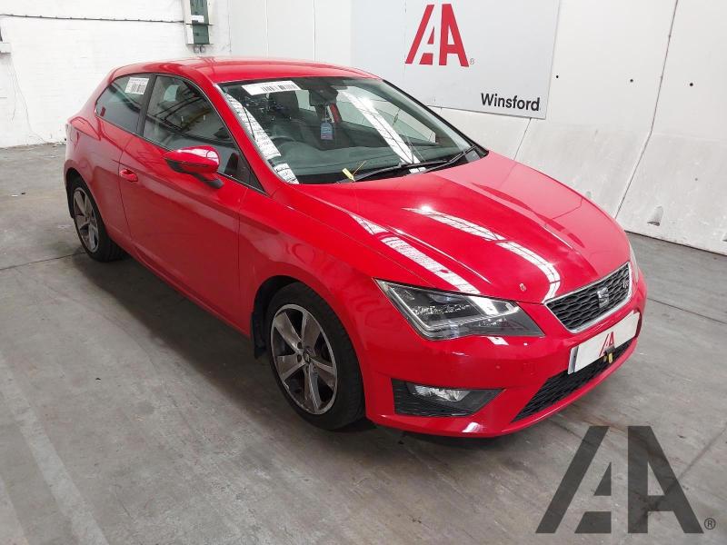 2015 SEAT LEON TSI FR TECHNOLOGY 1395cc TURBO PETROL MANUAL 6 Speed 3 DOOR HATCHBACK