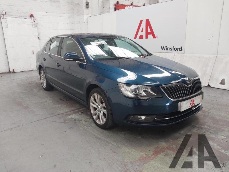 2014 SKODA SUPERB SE TDI CR DSG 1968cc TURBO DIESEL SEMI AUTO 5 DOOR HATCHBACK