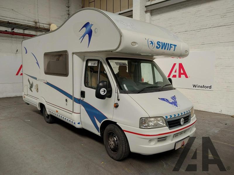 2005 FIAT DUCATO 15 MWB JTD 2287cc TURBO DIESEL MANUAL 2 DOOR MOTORHOME 2 DOOR
