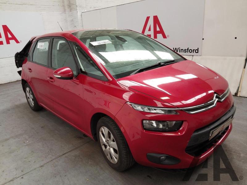 2014 CITROEN C4 PICASSO HDI VTR PLUS 1560cc TURBO DIESEL MANUAL 5 Speed 5 DOOR MPV