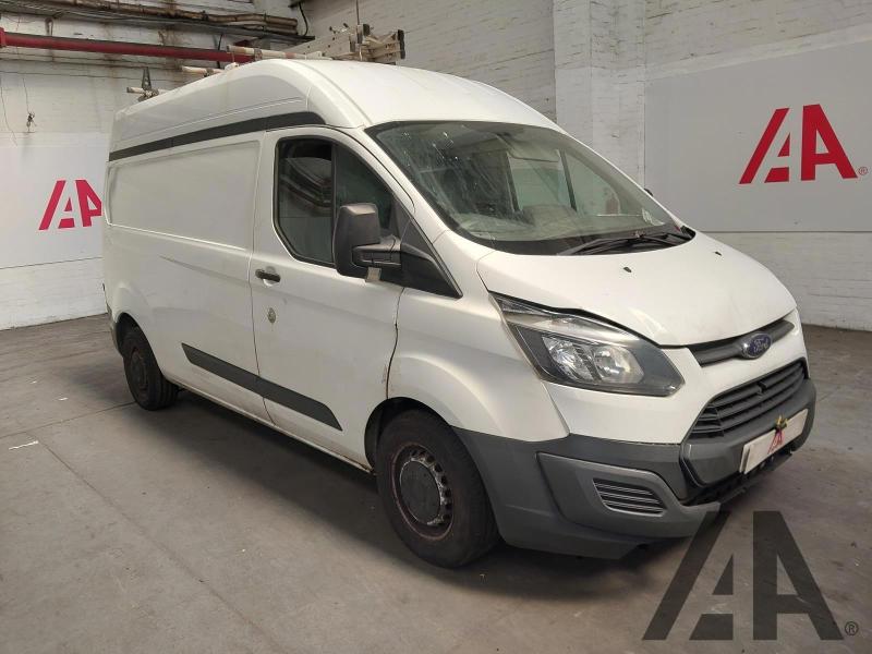 2016 FORD TRANSIT CUSTOM 290 LR P/V 2198cc TURBO DIESEL MANUAL 6 Speed PANEL VAN