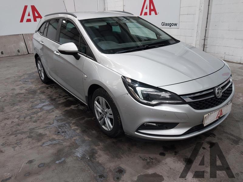 2018 VAUXHALL ASTRA DESIGN CDTI 1598cc TURBO DIESEL MANUAL 6 Speed 5 DOOR ESTATE