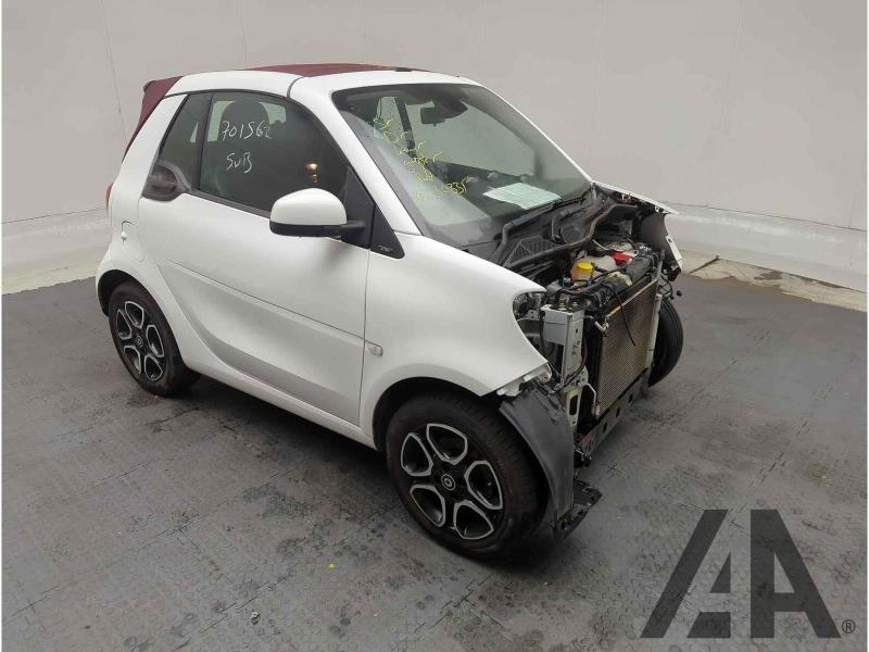2017 SMART FORTWO CABRIO PRIME T 898cc TURBO PETROL SEMI AUTO 2 DOOR CONVERTIBLE