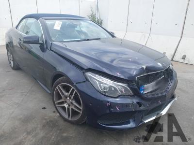 Image of 2015 MERCEDES E-CLASS E220 BLUETEC AMG LINE 2143cc TURBO DIESEL AUTOMATIC 2 DOOR CONVERTIBLE