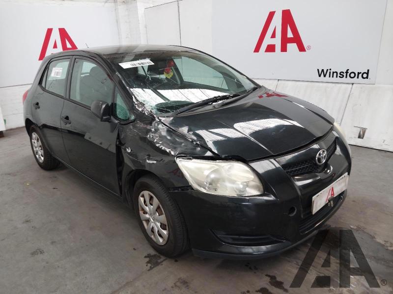 2009 TOYOTA AURIS TR VVT-I S/S 1329cc PETROL MANUAL 6 Speed 5 DOOR HATCHBACK