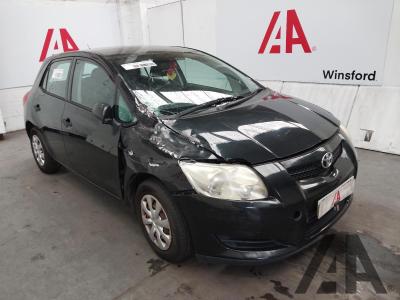 Image of 2009 TOYOTA AURIS TR VVT-I S/S 1329cc PETROL MANUAL 6 Speed 5 DOOR HATCHBACK