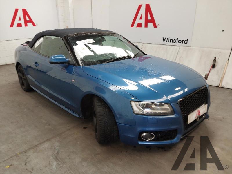 2010 AUDI A5 TDI S LINE 2698cc TURBO DIESEL CVT 7 Speed 2 DOOR CONVERTIBLE