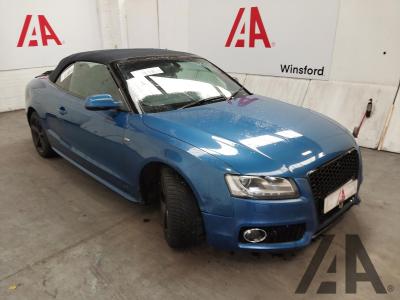 Image of 2010 AUDI A5 TDI S LINE 2698cc TURBO DIESEL CVT 7 Speed 2 DOOR CONVERTIBLE