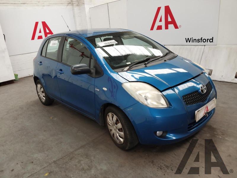 2007 TOYOTA YARIS T3 D-4D 1364cc TURBO DIESEL MANUAL 5 Speed 5 DOOR HATCHBACK