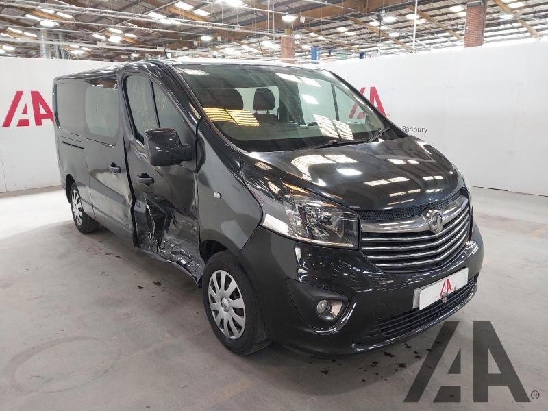 2017 VAUXHALL VIVARO L2H1 2900 SPORTIVE CDTI BITURB 1598cc TURBO DIESEL MANUAL 6 Speed PANEL VAN