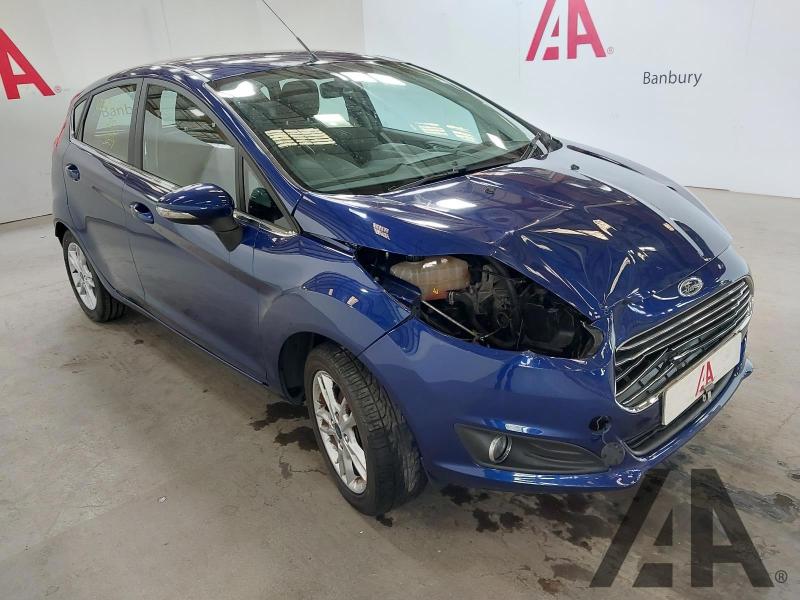 2016 FORD FIESTA ZETEC 1242cc PETROL MANUAL 5 Speed 5 DOOR HATCHBACK