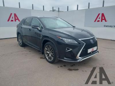 Image of 2017 LEXUS RX 450H F SPORT 3456cc PETROL/ELECTRIC CVT 1 Speed 5 DOOR ESTATE
