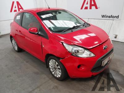 Image of 2013 FORD KA ZETEC 1242cc PETROL MANUAL 5 Speed 3 DOOR HATCHBACK