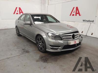 Image of 2013 MERCEDES C-CLASS C220 CDI BLUEEFFICIENCY AMG SP 2143cc TURBO DIESEL AUTOMATIC 4 DOOR SALOON