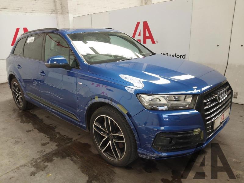 2016 AUDI Q7 TDI QUATTRO S LINE 2967cc TURBO DIESEL AUTOMATIC 5 DOOR ESTATE