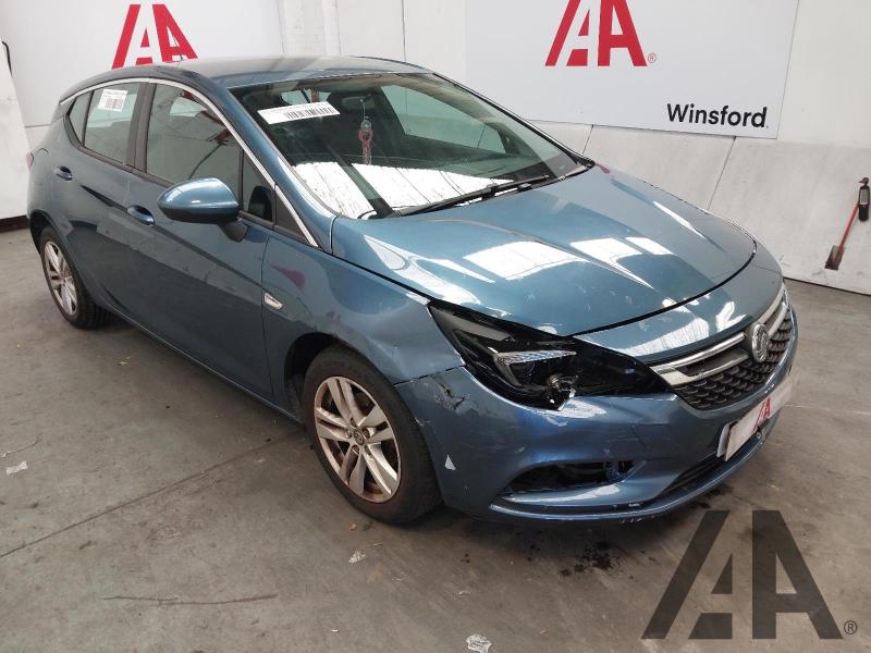 2016 VAUXHALL ASTRA DESIGN CDTI ECOFLEX S/S 1598cc TURBO DIESEL MANUAL 6 Speed 5 DOOR HATCHBACK