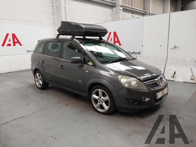 2010 VAUXHALL ZAFIRA SRI CDTI 1910cc TURBO DIESEL MANUAL 6 Speed 5 DOOR MPV