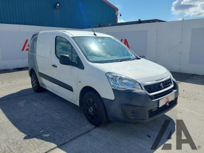 Image of 2018 PEUGEOT PARTNER BLUE HDI PROFESSIONAL L1 1560cc TURBO DIESEL MANUAL 5 Speed PANEL VAN