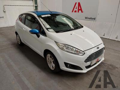 Image of 2016 FORD FIESTA ZETEC WHITE EDITION SPRING 1242cc PETROL MANUAL 5 Speed 3 DOOR HATCHBACK