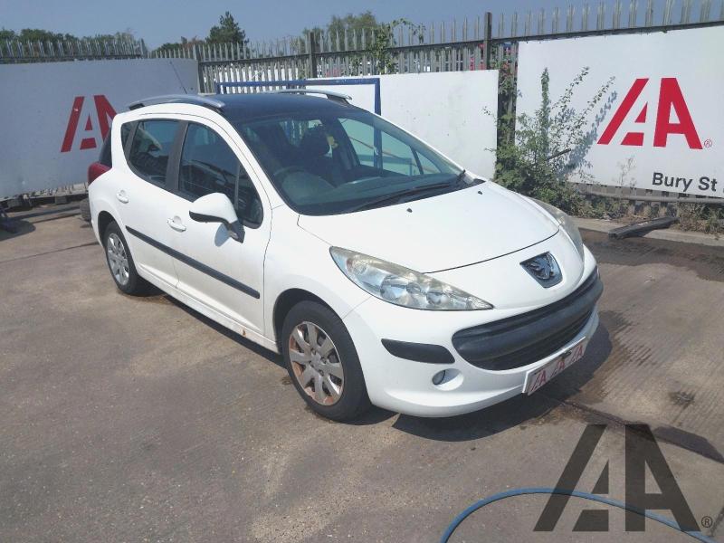 2007 PEUGEOT 207 SW S 1560cc TURBO DIESEL MANUAL 5 Speed 5 DOOR ESTATE
