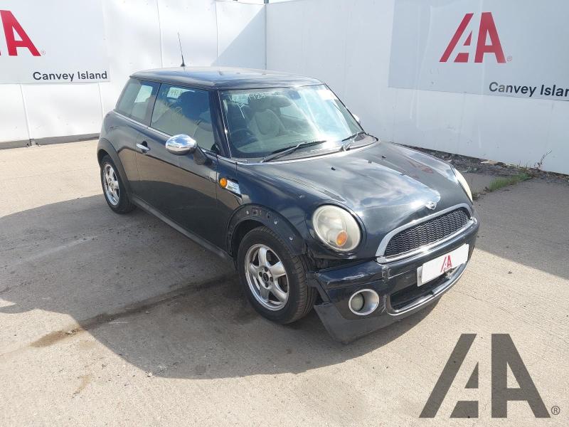 2007 MINI HATCH ONE 1397cc PETROL MANUAL 6 Speed 3 DOOR HATCHBACK