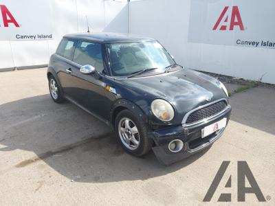 Image of 2007 MINI HATCH ONE 1397cc PETROL MANUAL 6 Speed 3 DOOR HATCHBACK