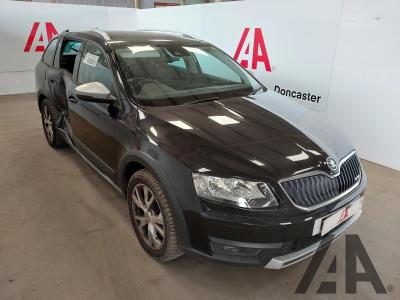 Image of 2016 SKODA OCTAVIA SCOUT TDI 1968cc TURBO DIESEL MANUAL 6 Speed 5 DOOR ESTATE