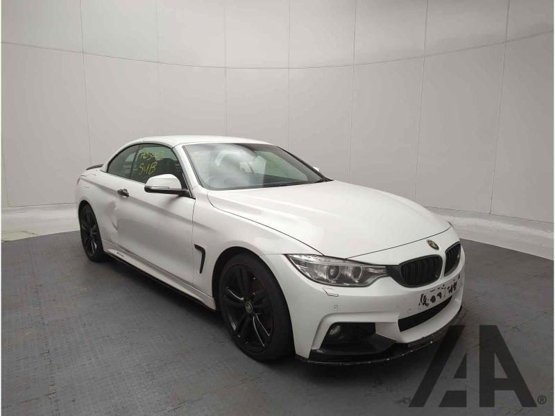 2014 BMW 4 SERIES 420D SPORT 1995cc TURBO DIESEL MANUAL 2 DOOR CONVERTIBLE
