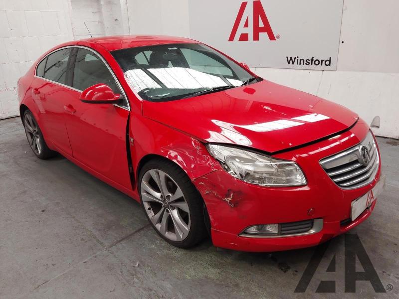 2013 VAUXHALL INSIGNIA SRI VX-LINE RED CDTI 1956cc TURBO DIESEL MANUAL 5 DOOR HATCHBACK