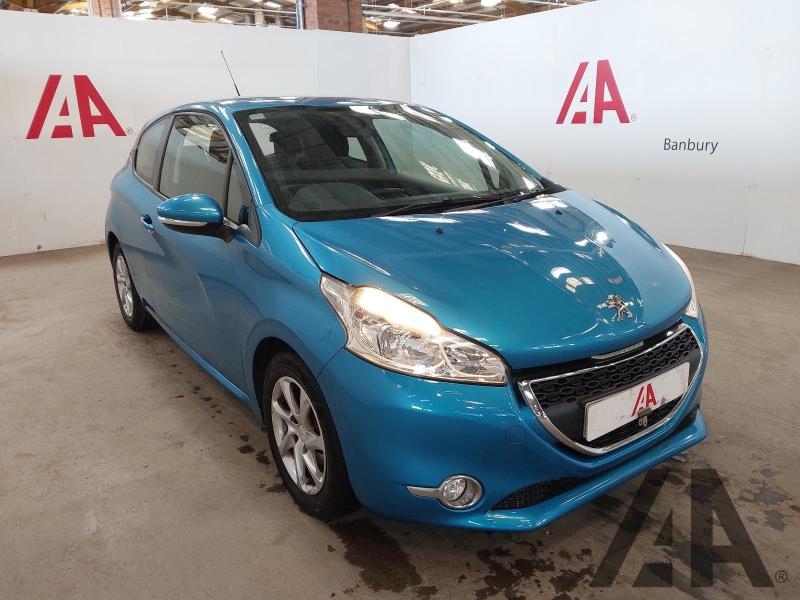 2012 PEUGEOT 208 ACTIVE HDI 1398cc TURBO DIESEL MANUAL 3 DOOR HATCHBACK